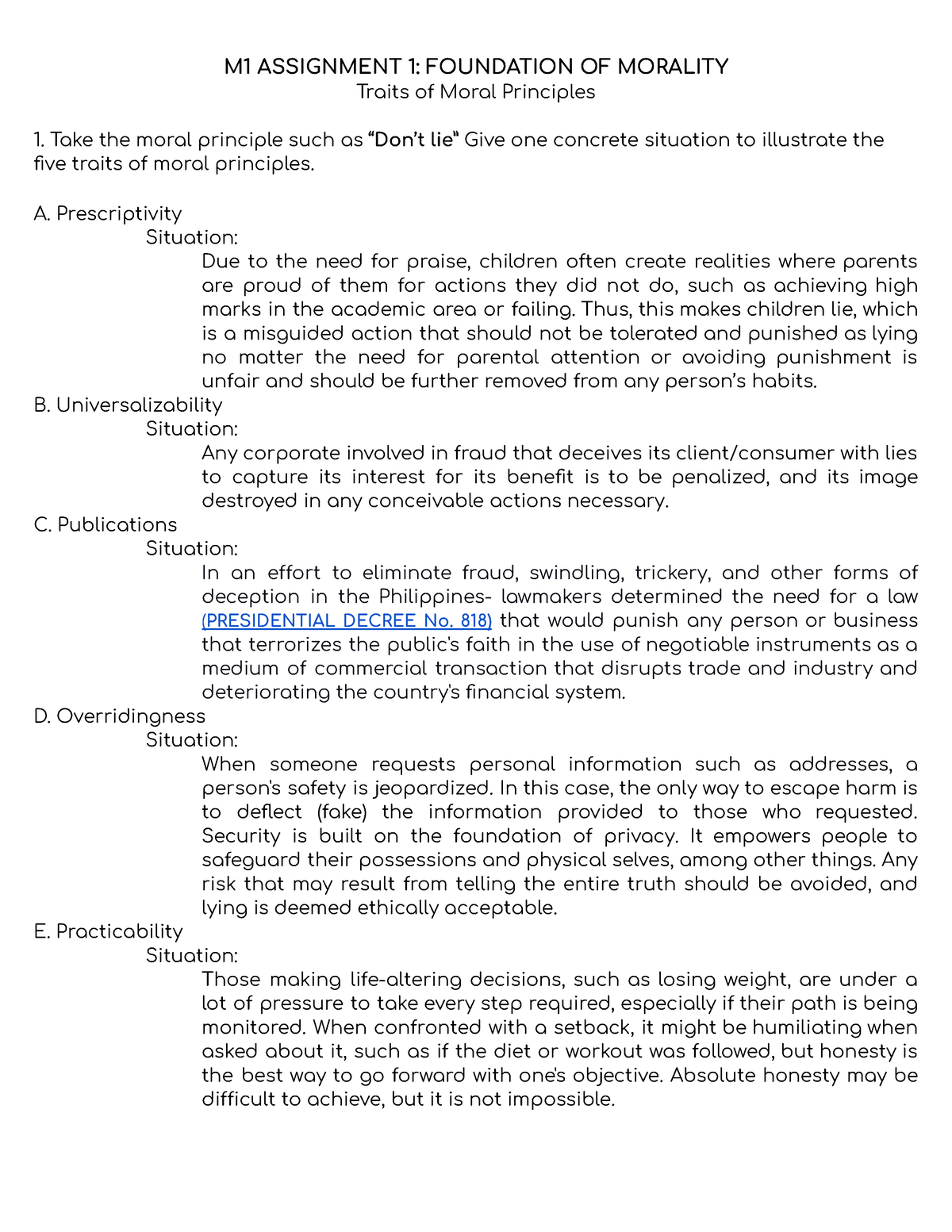 m1a1-moral-traits-goodluck-m1-assignment-1-foundation-of-morality