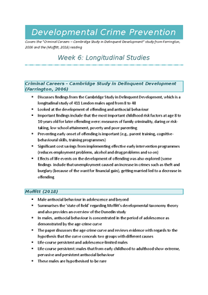 Developmental Crime Prevention - Developmental Crime Prevention Covers ...