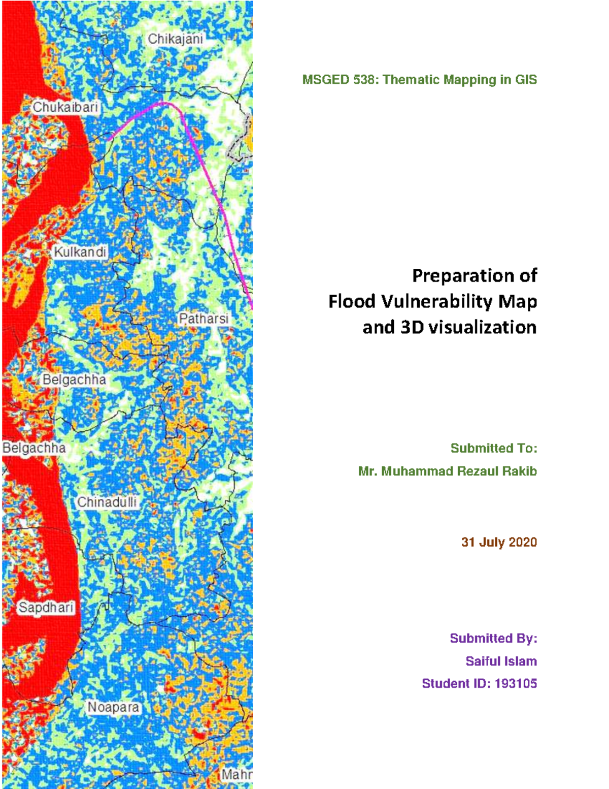 Msged 538 Flood vulnerability 193105 - Preparation of Flood ...