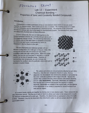 Homework #2 - Review For Test - CHEM 1010 - Studocu