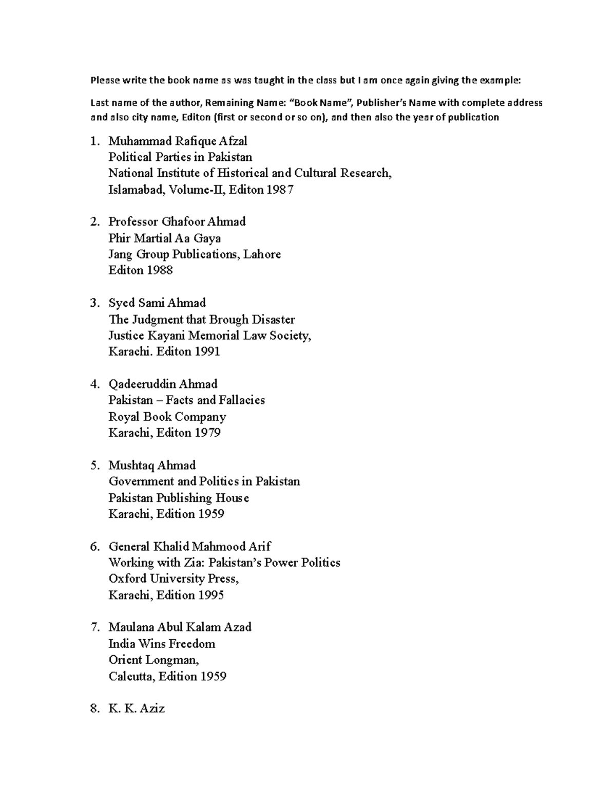 Bibliography - this is best for law mooting for year 2023 - Please ...