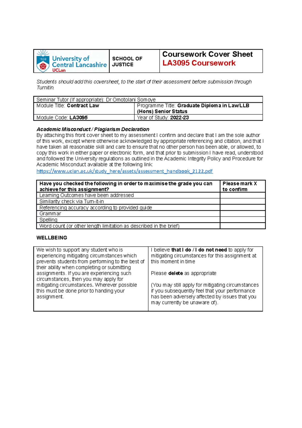 administration of justice homework assignment #1 answers