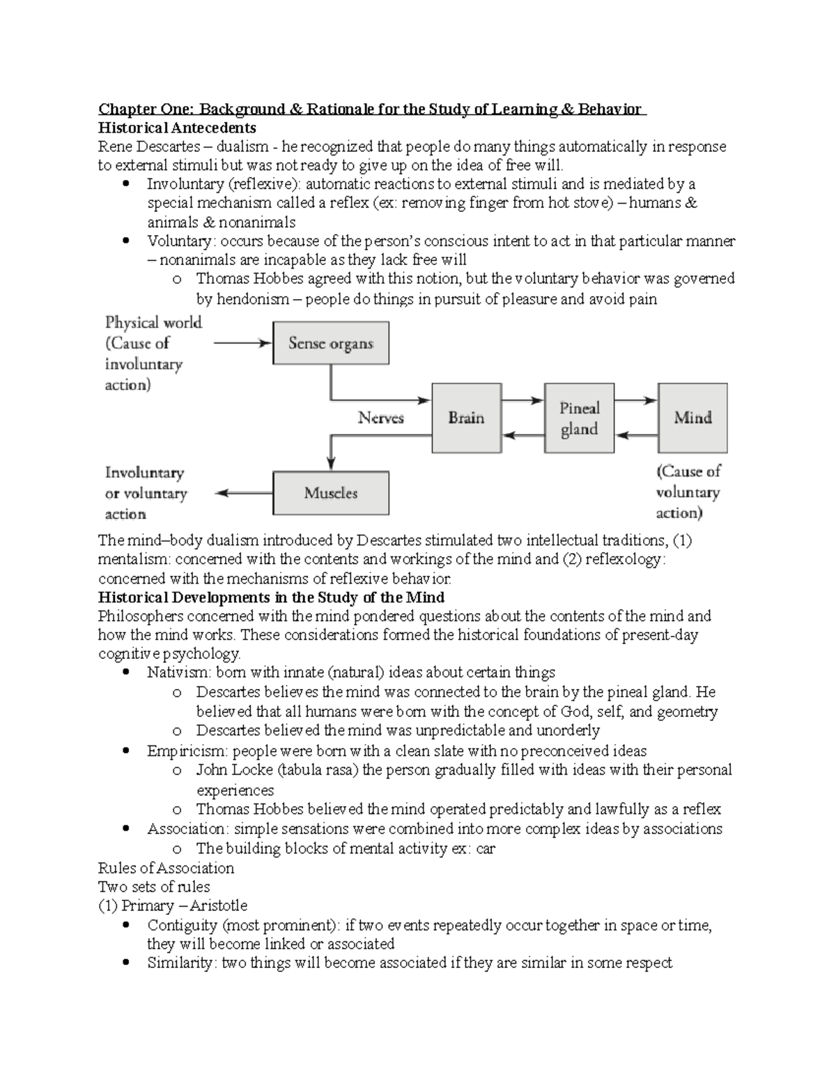 Principles of Learning Notes - Chapter One: Background & Rationale for ...