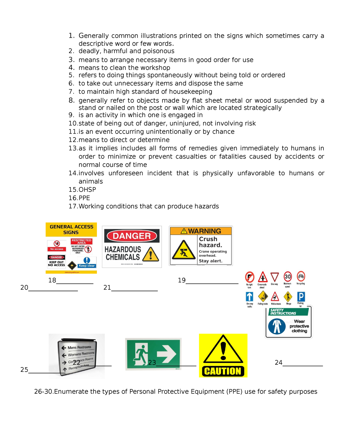 Materials FOR ABE Reviewer - 1. Generally common illustrations printed ...