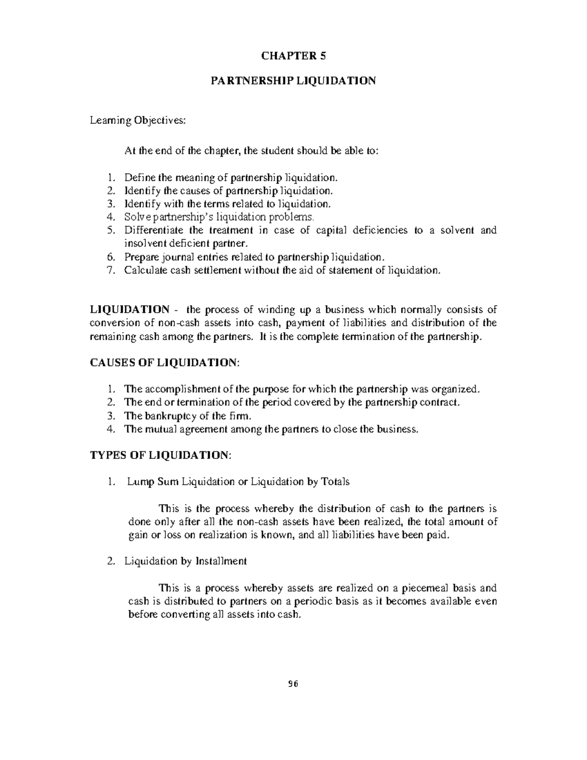 Acctg 122 Chapter5 Generally Accepted Accounting Principles The