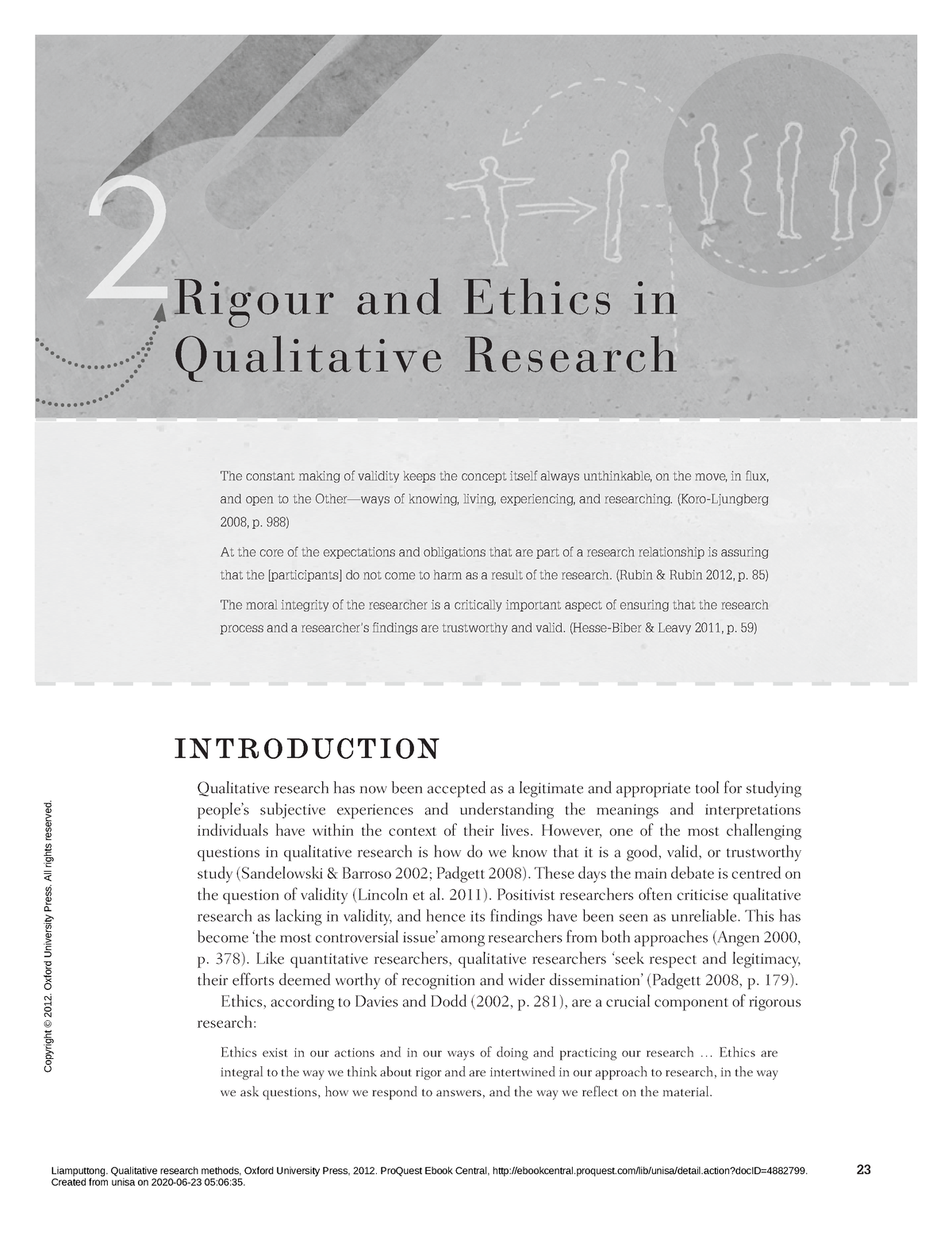qualitative research and rigour
