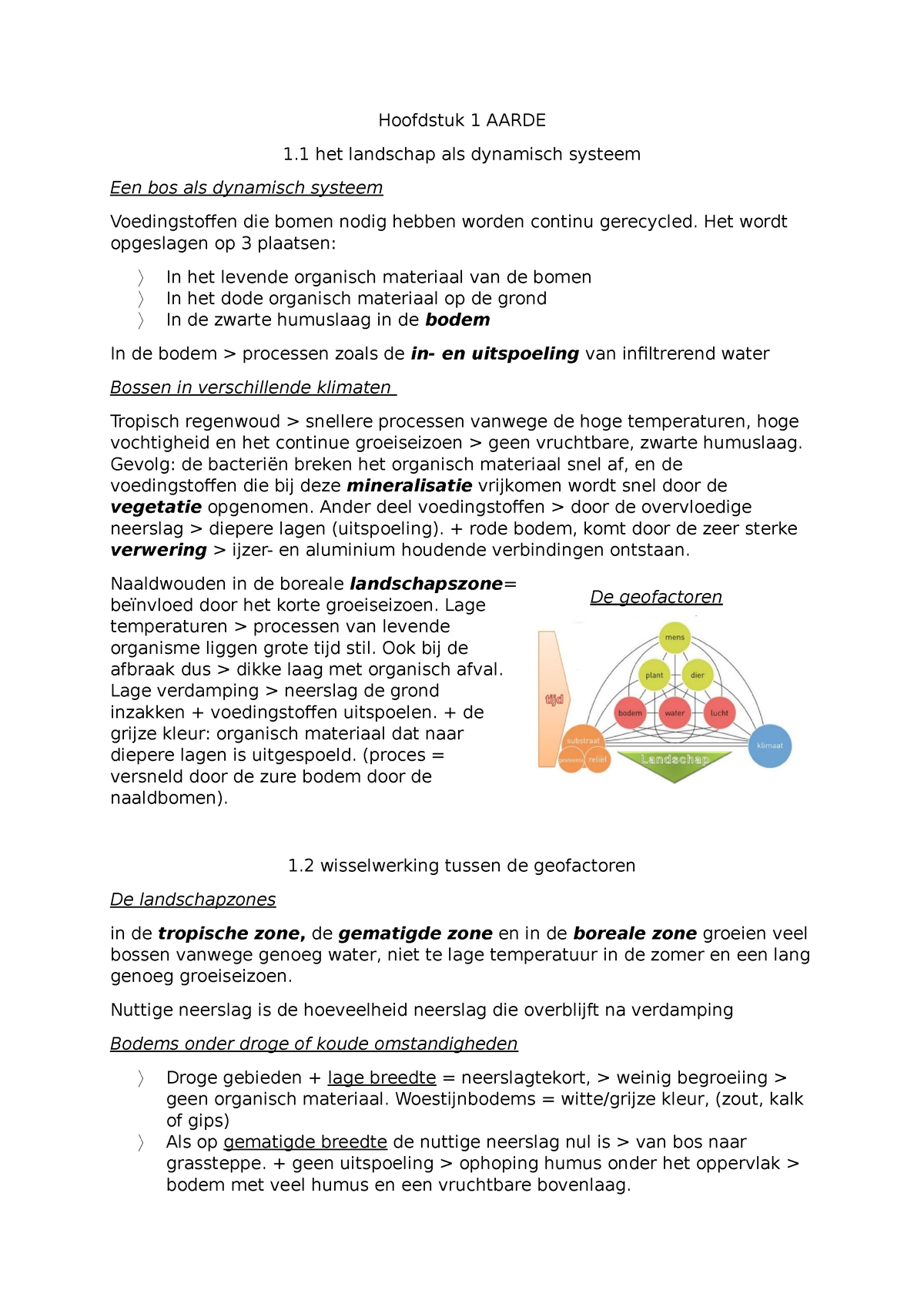 Hoofdstuk 1 Aarde - Hallo. Dit Is Een Samenvatting - Hoofdstuk 1 AARDE ...