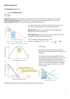 Microeconomics Ch2 Supply And Demand Analysis - Chapter 2 Related To ...