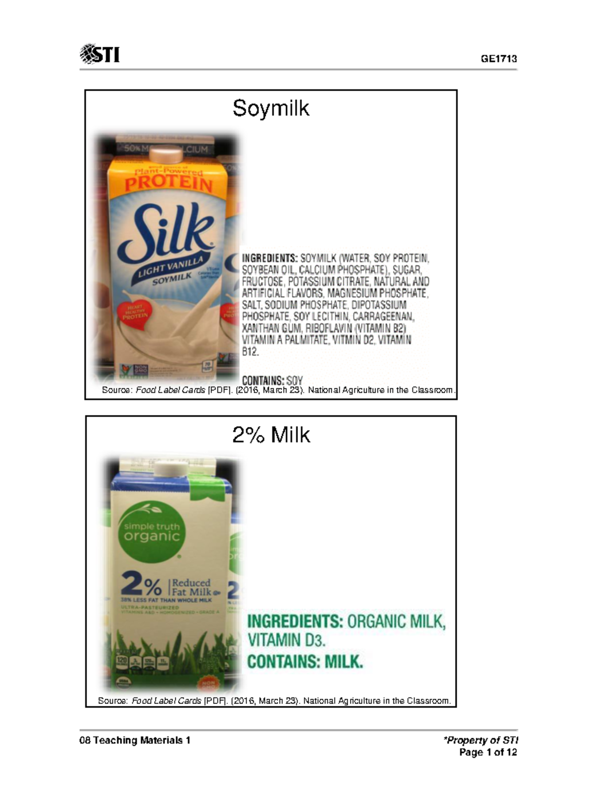 08 Teaching Materials 1 - 08 Teaching Materials 1 *Property of STI ...