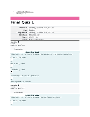 Final-LAB-EXAM -Attempt-review - Home / My Courses / UGRD-AI6100-2323T ...