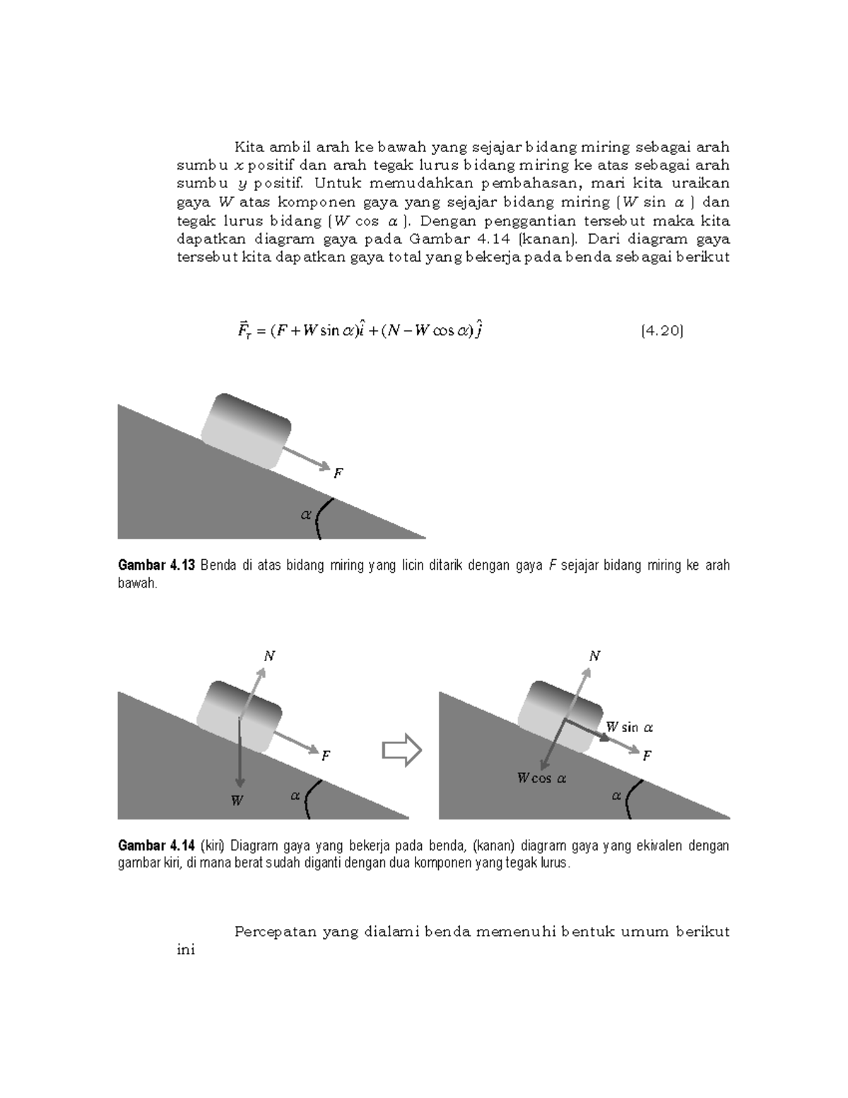 Contoh Gambar Bidang Miring Analisis - vrogue.co