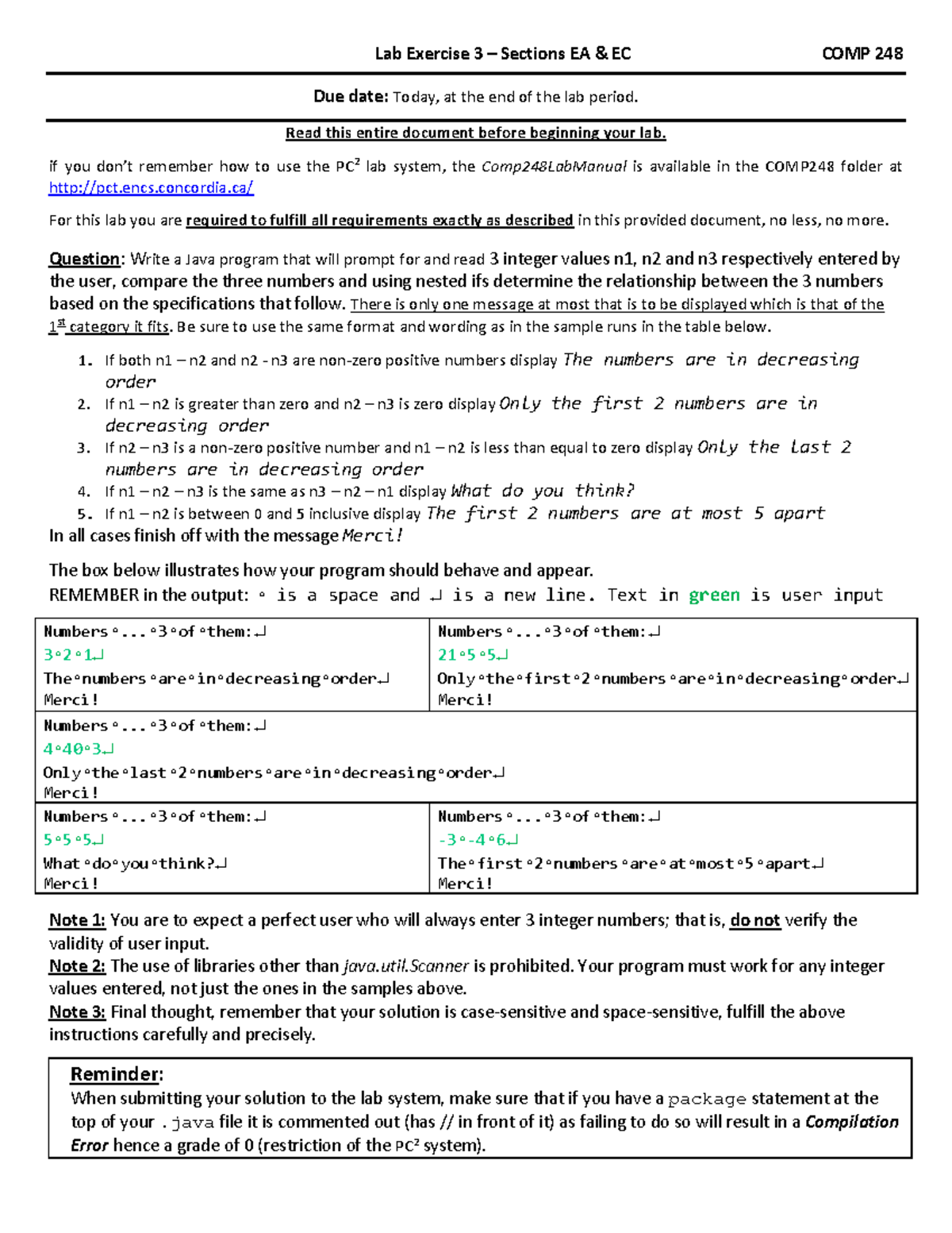 Lab 3 Handout Group 2 Warning Tt Undefined Function 32 Lab Exercise 3 Sections Ea 4943