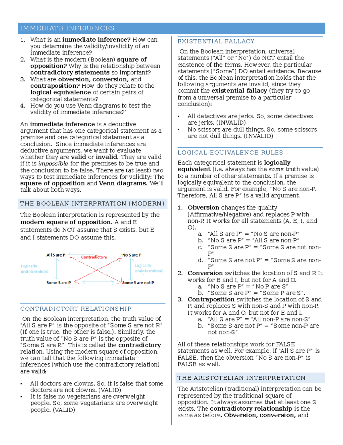 logic-10-imm-inferences-immediate-inferences-what-is-an-immediate