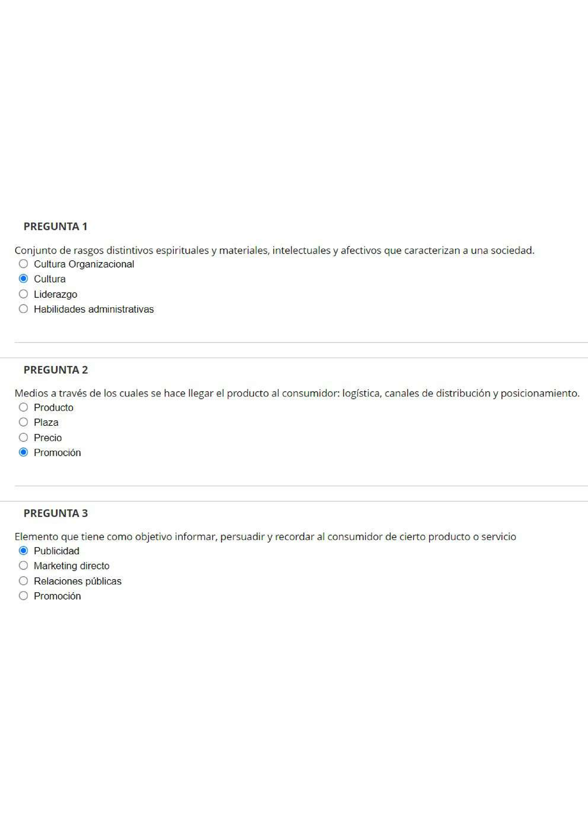 Actividad 3. Automatizada - Administración Contemporánea - Studocu