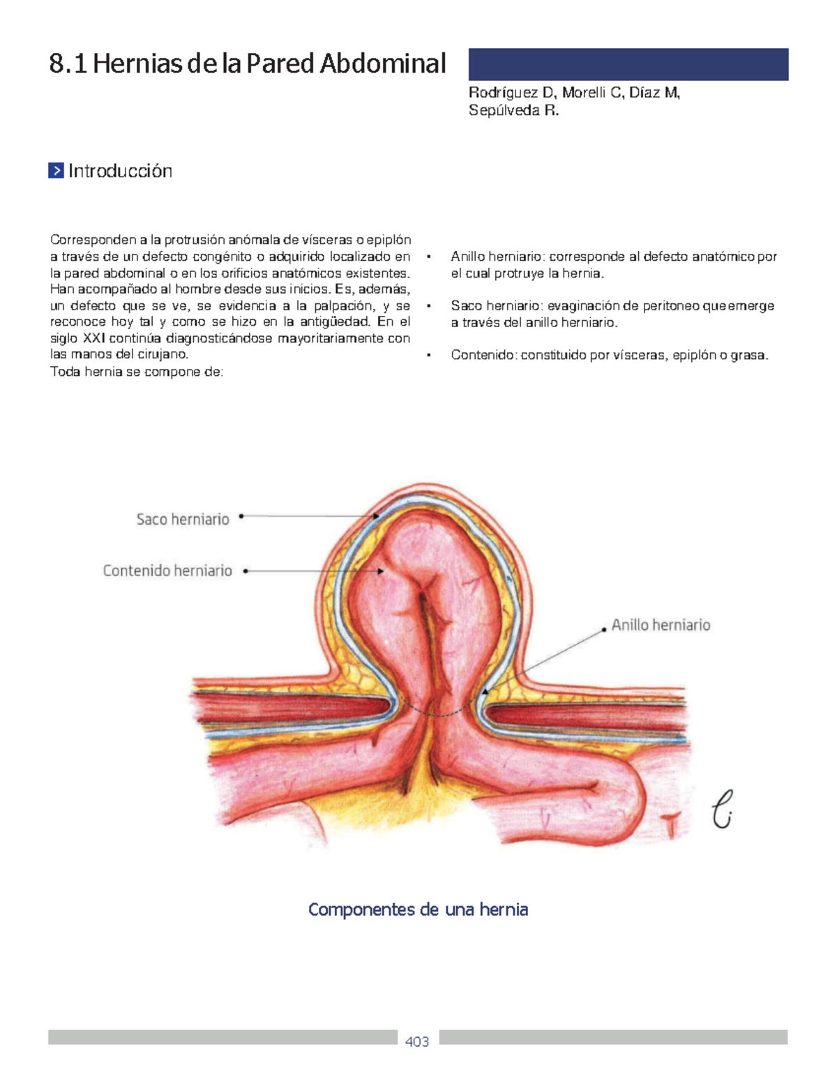 Hernia uandes - ffsfwef - 8 Hernias de la Pared Abdominal Rodríguez D ...