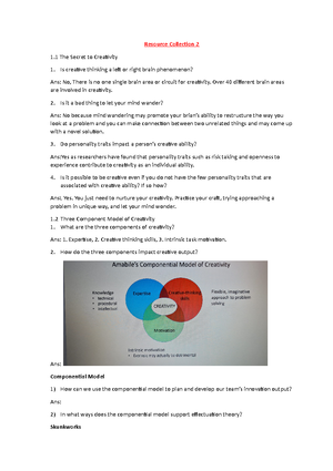 Resource Collection 3 Answers - Resource Collection 3 knowledge funnel ...