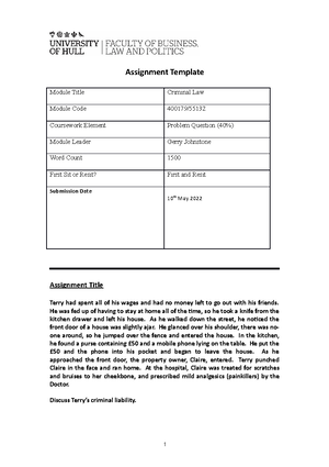 unit 23 english legal system assignment 2