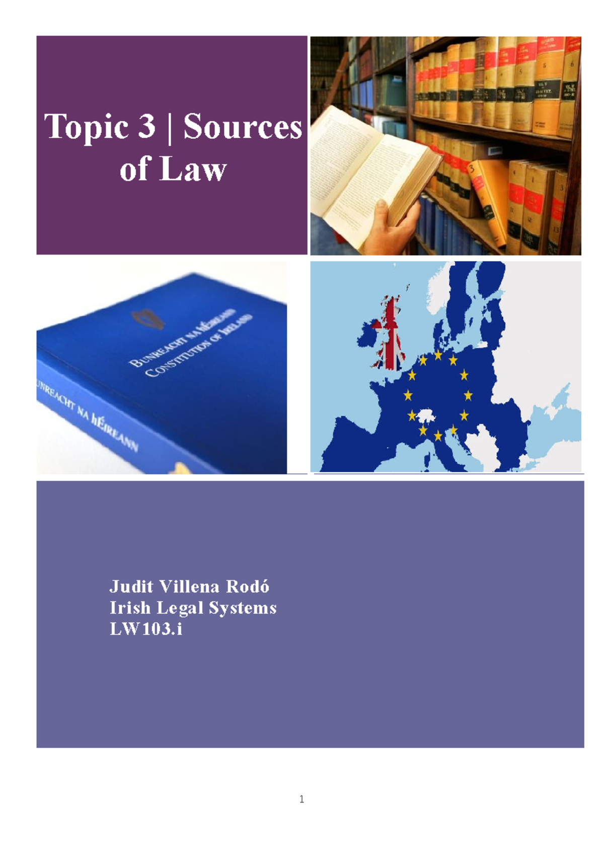 Sources of law ils - my law notes from college, the professor posted it ...