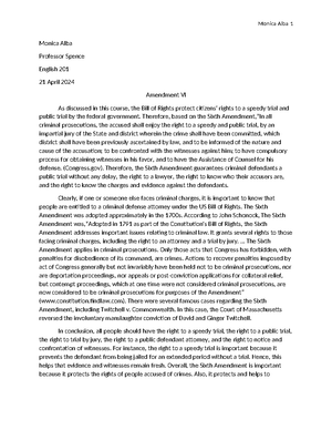 MLA Template - Amendment summary mla style essay format. - Last Name 1 ...