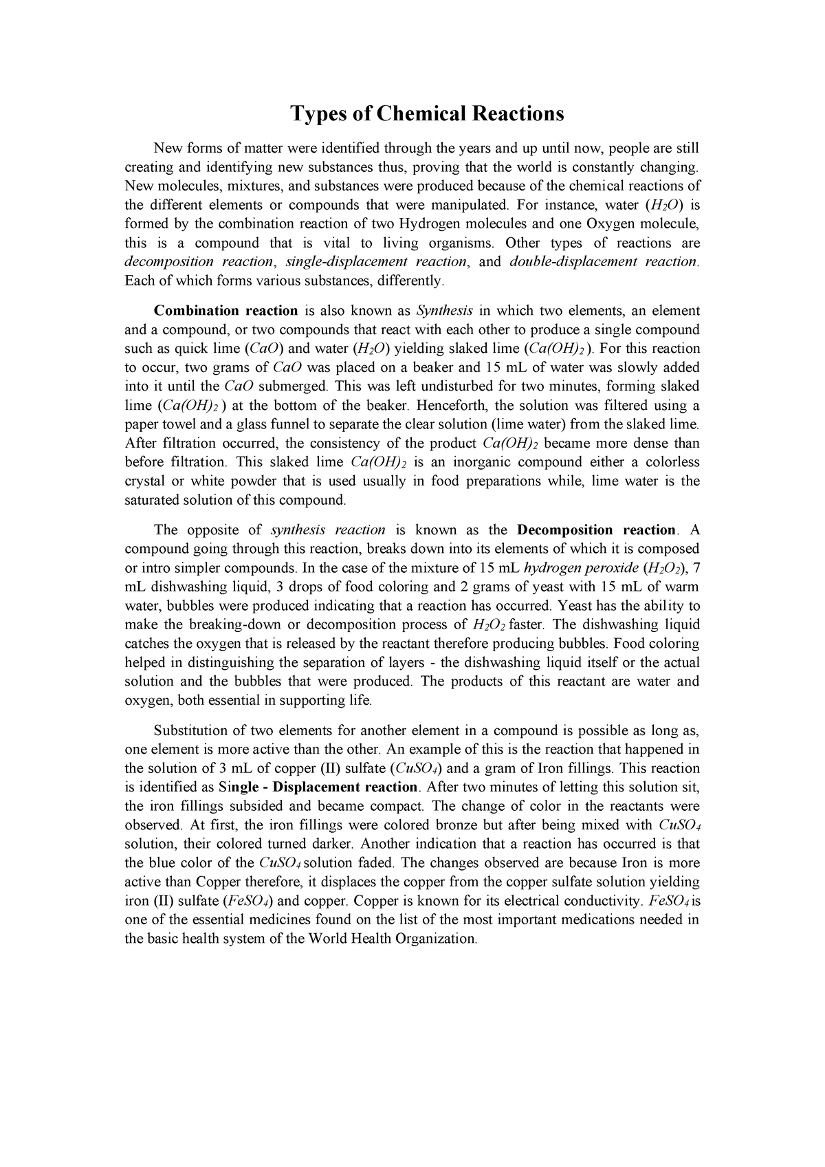 types-of-chemical-reactions-new-molecules-mixtures-and-substances