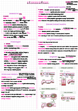 Sensory pharm - notes from module - Sensory medications sensory ...