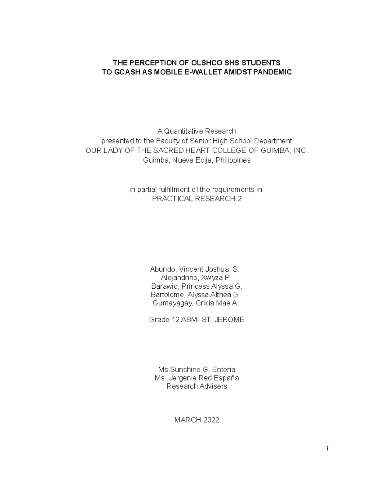 Group-3-ST - As compliance for our school activities - THE PERCEPTION ...