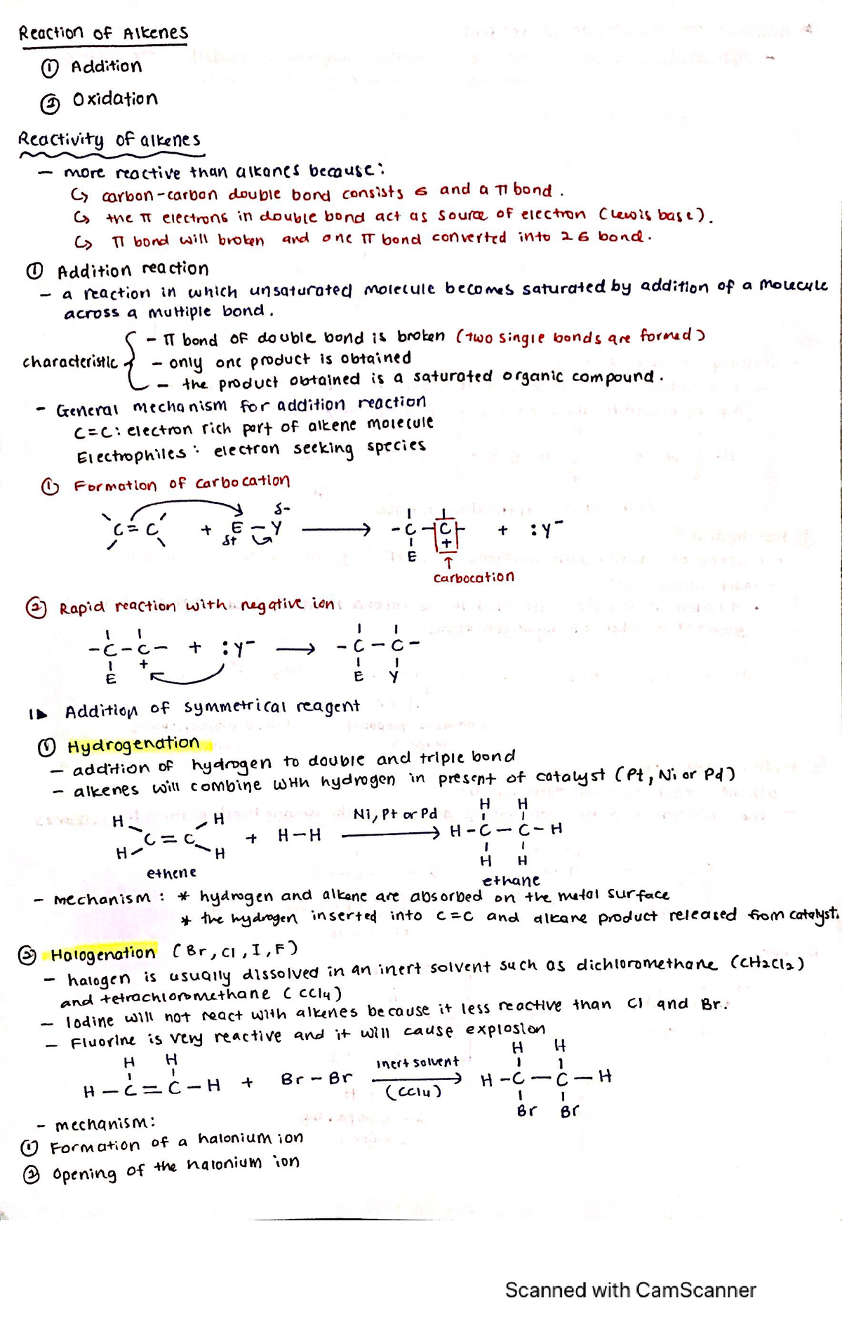 Notes Chapter 3 Chm258 - Fundamental Of Organic Chemistry - Studocu