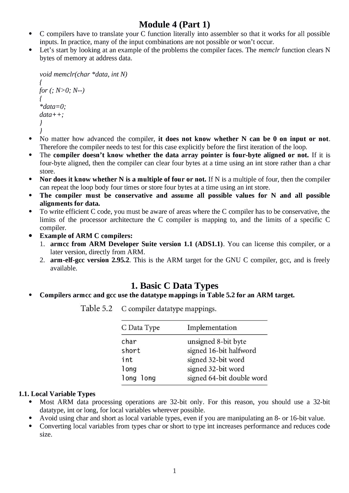 Module 4 PART 1 - Note For Preparation Exam - Module 4 (Part 1) C ...