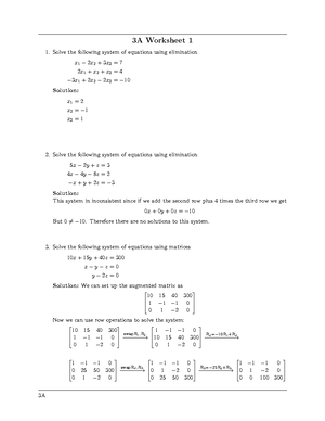 Homework 4 Solutions - 3A Worksheet 4 LetA= 1 0 − 2 −2 1 6 3 − 2 − 5 ...
