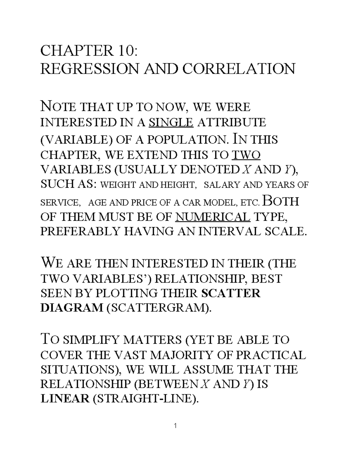 Chapter 10 Regression And Correlation Chapter 10 Regression And Correlation Note That Up To 5837