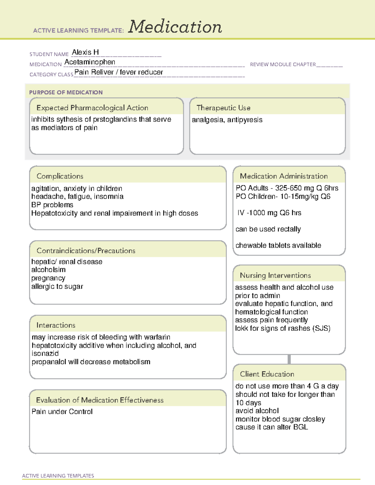 acetaminophen-med-sheet-active-learning-template-ati-active-learning