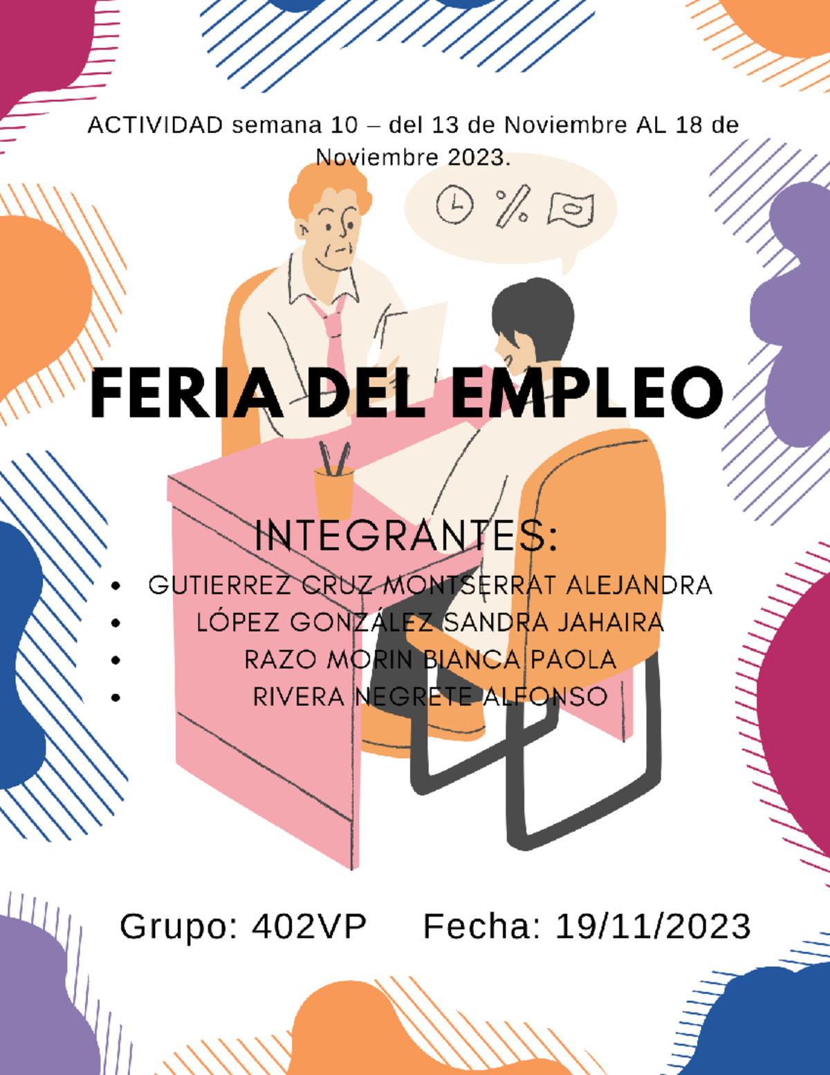 Feria del empleo trabajo - INTRODUCCIÓN: La participación en la Feria ...