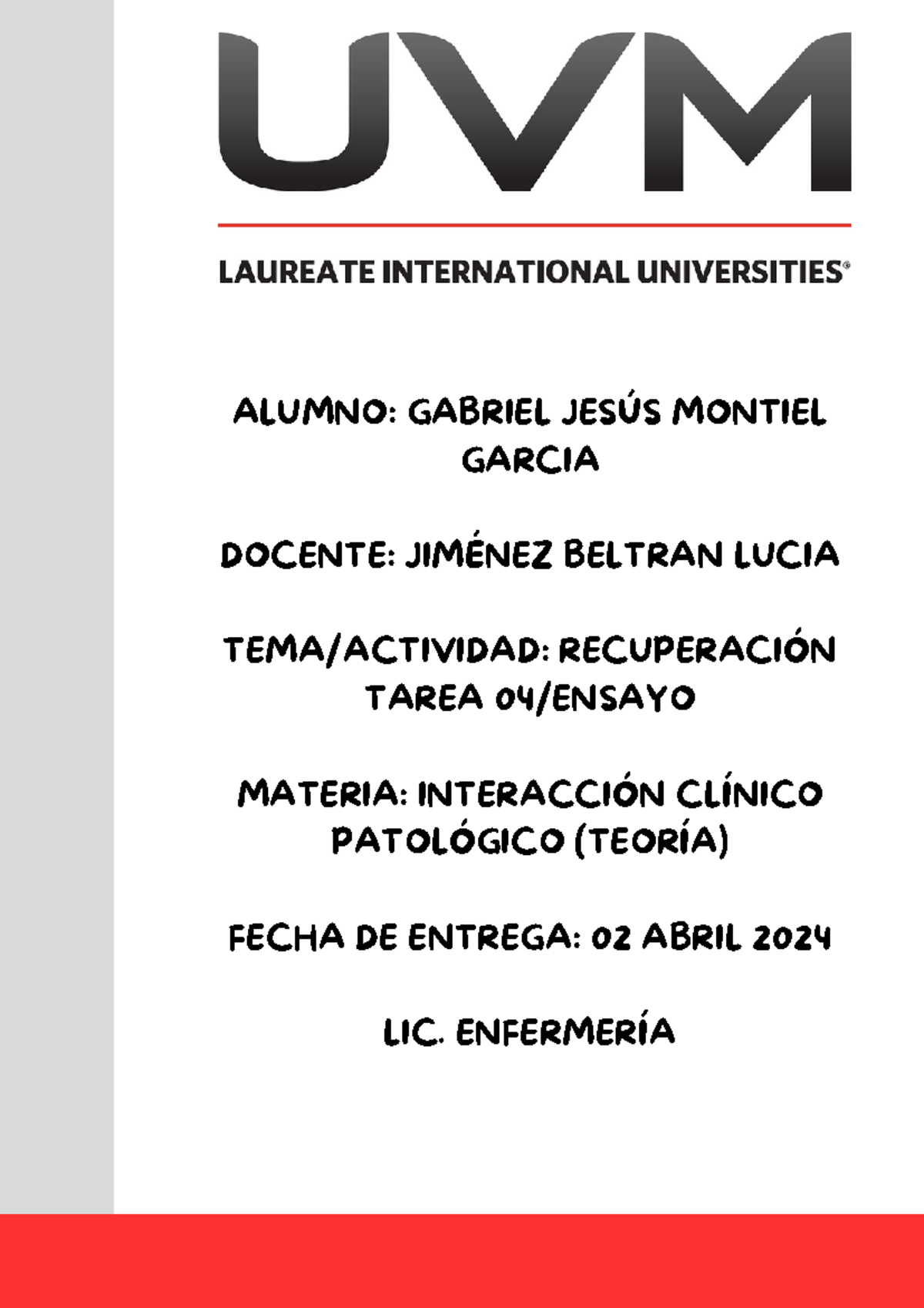 Senescencia CÉ Lular GJMG - ALUMNO: GABRIEL JESÚS MONTIEL GARCIA ...