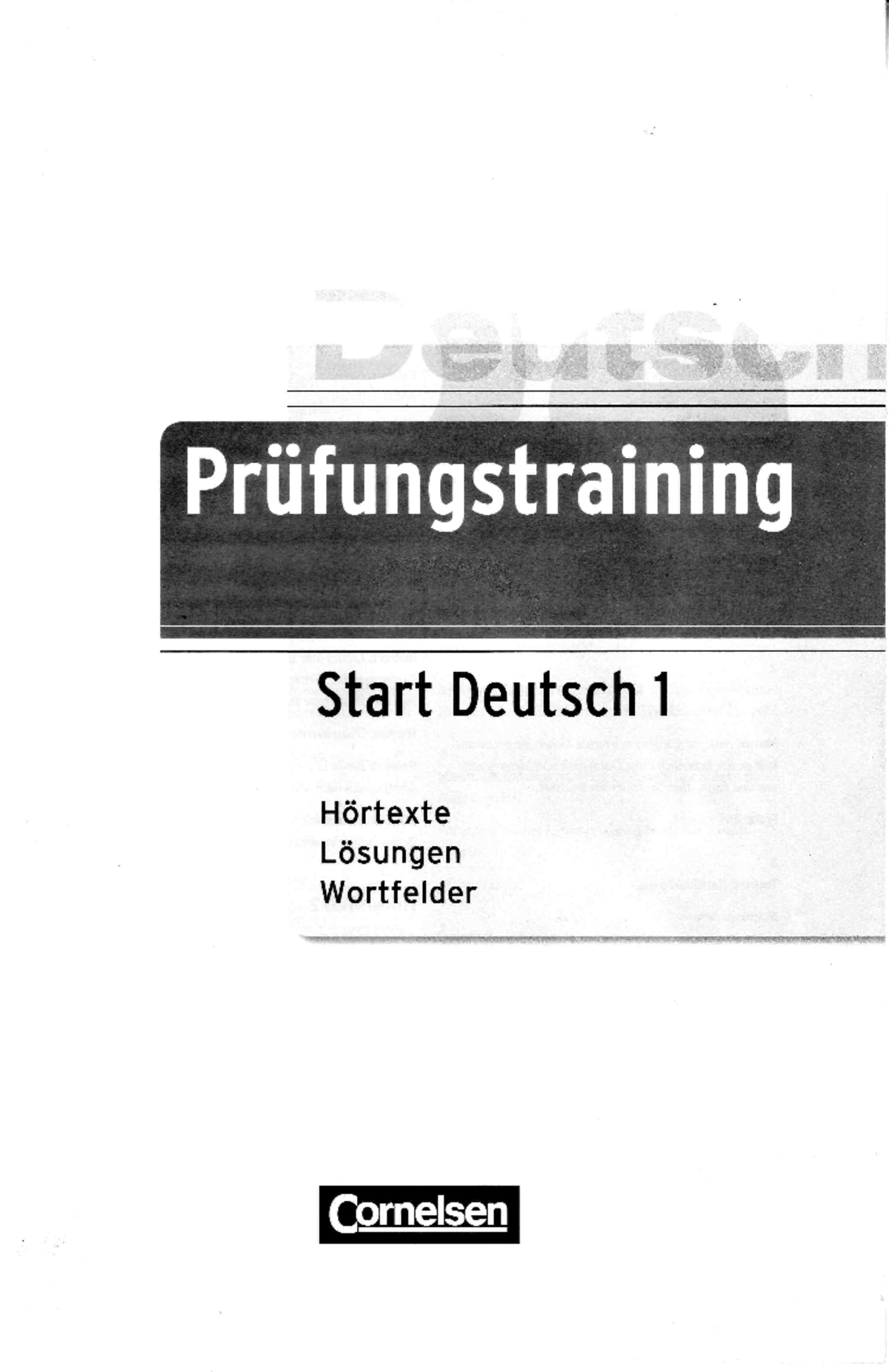 388187505 Pruefungstraining Start Deutsch A1 Loesungen Language 