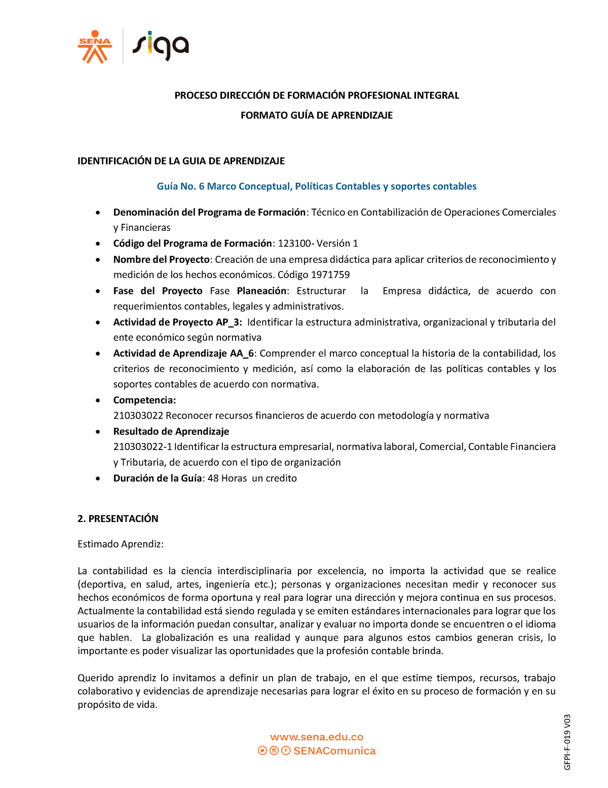 Guía No. 6 Marco Conceptual - PROCESO DIRECCI”N DE FORMACI”N ...