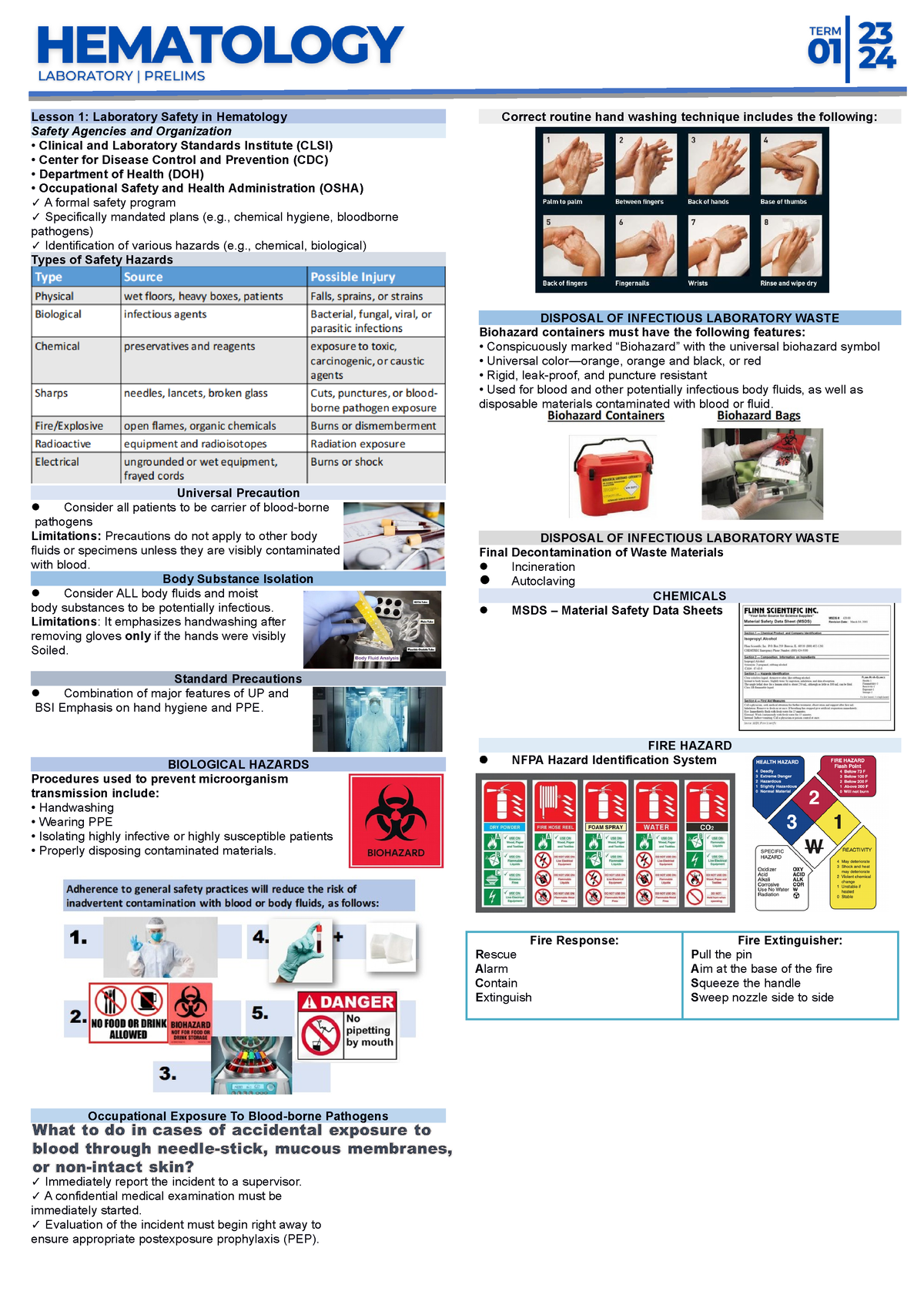 Hemalab 1 - Ndjskncjjcnjcsn Cnsjc Suncisnis - Lesson 1: Laboratory ...