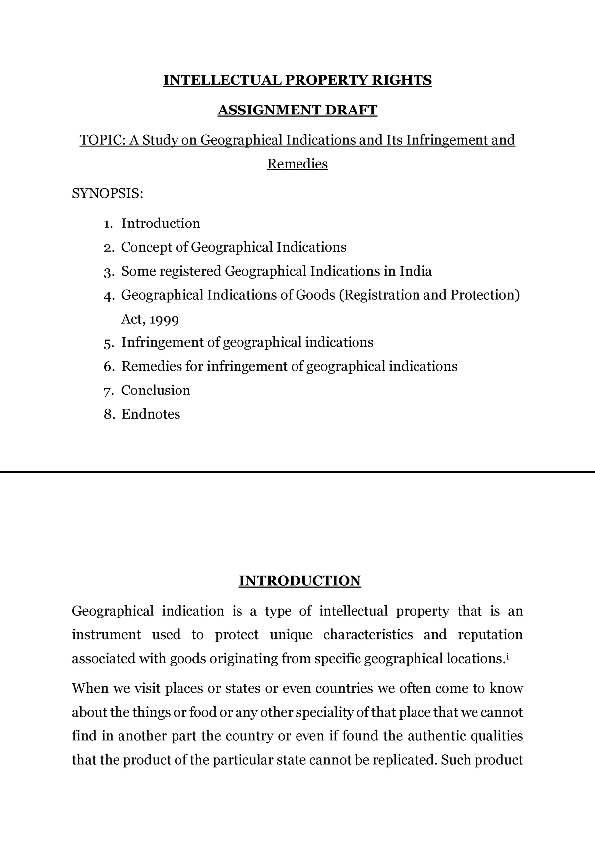 intellectual property rights assignment