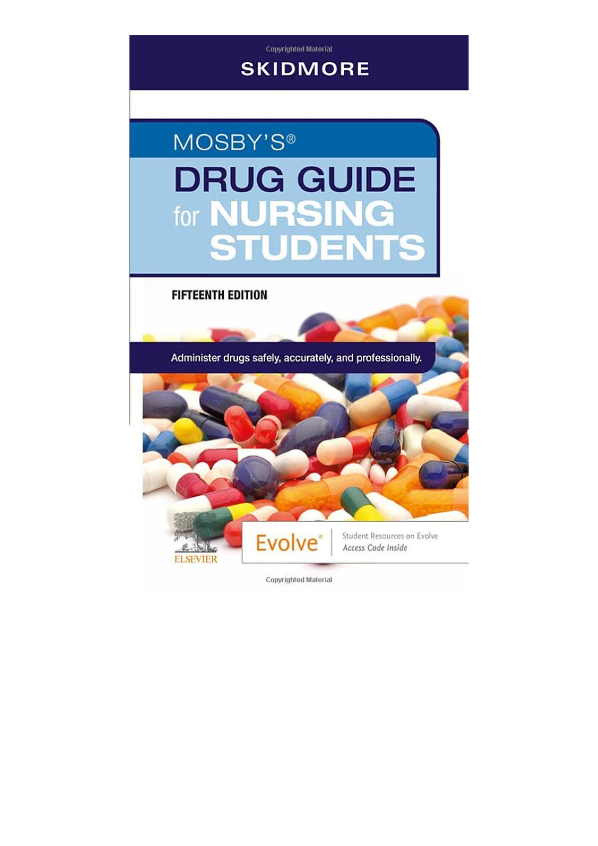 Download Pdf Mosbys Drug Guide For Nursing Students Unlimited ...