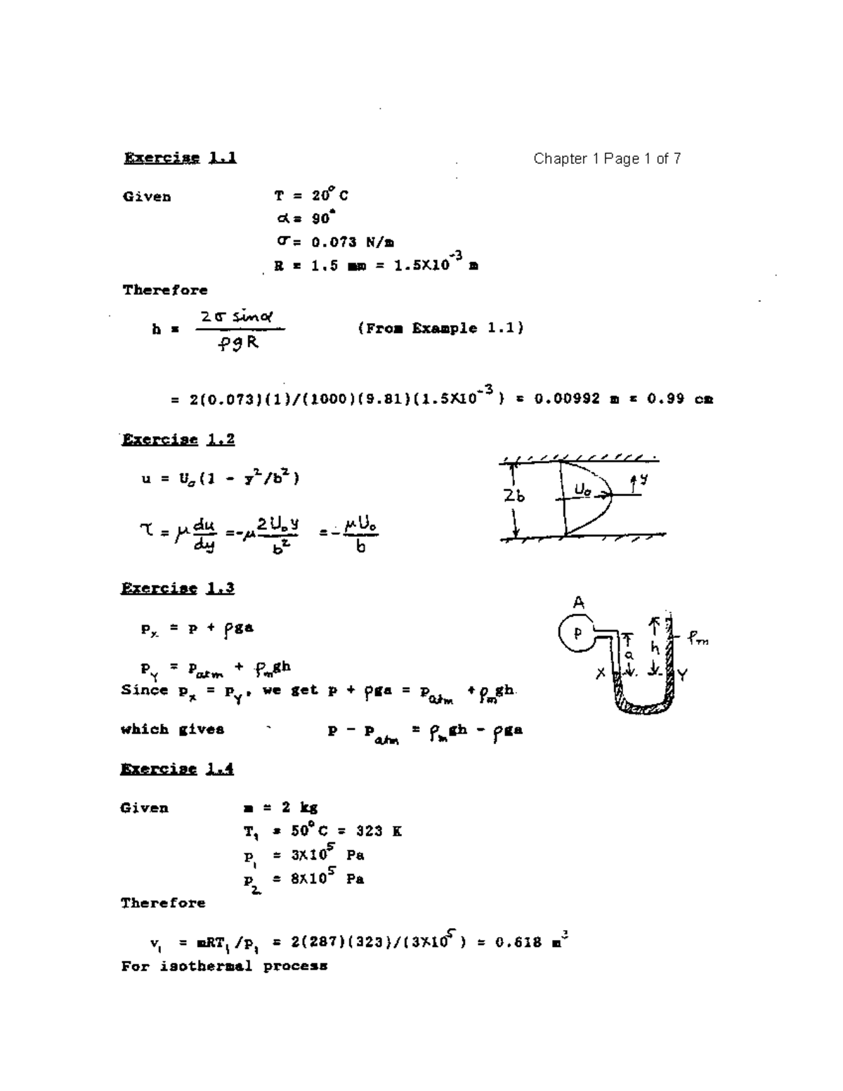 Solutions Manual Fluid Mechanics Studocu