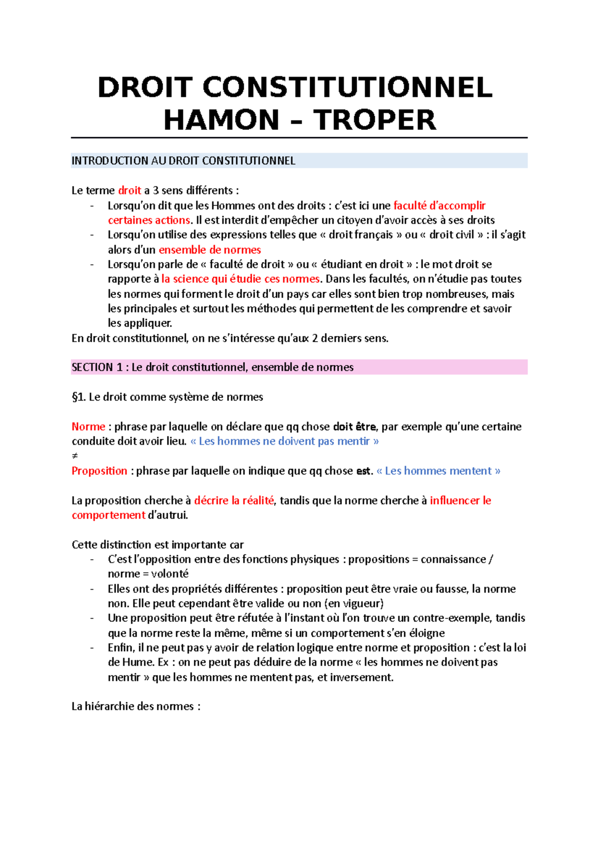 Francis Hamon Et Michel Troper – CGKWYM