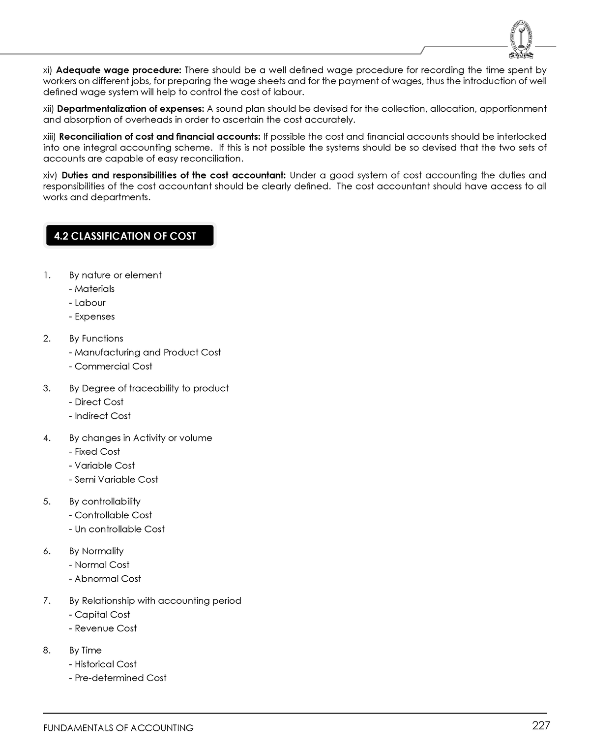 accountancy-classification-of-cost-xi-adequate-wage-procedure