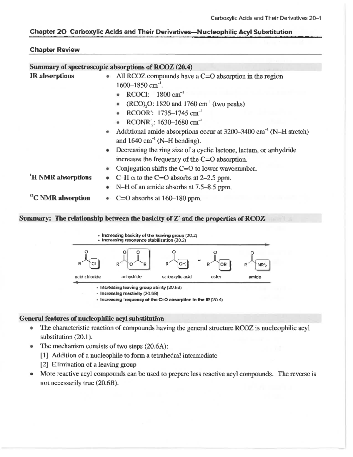 Ch20 - Smith's Organic chemistry 6th - Studocu