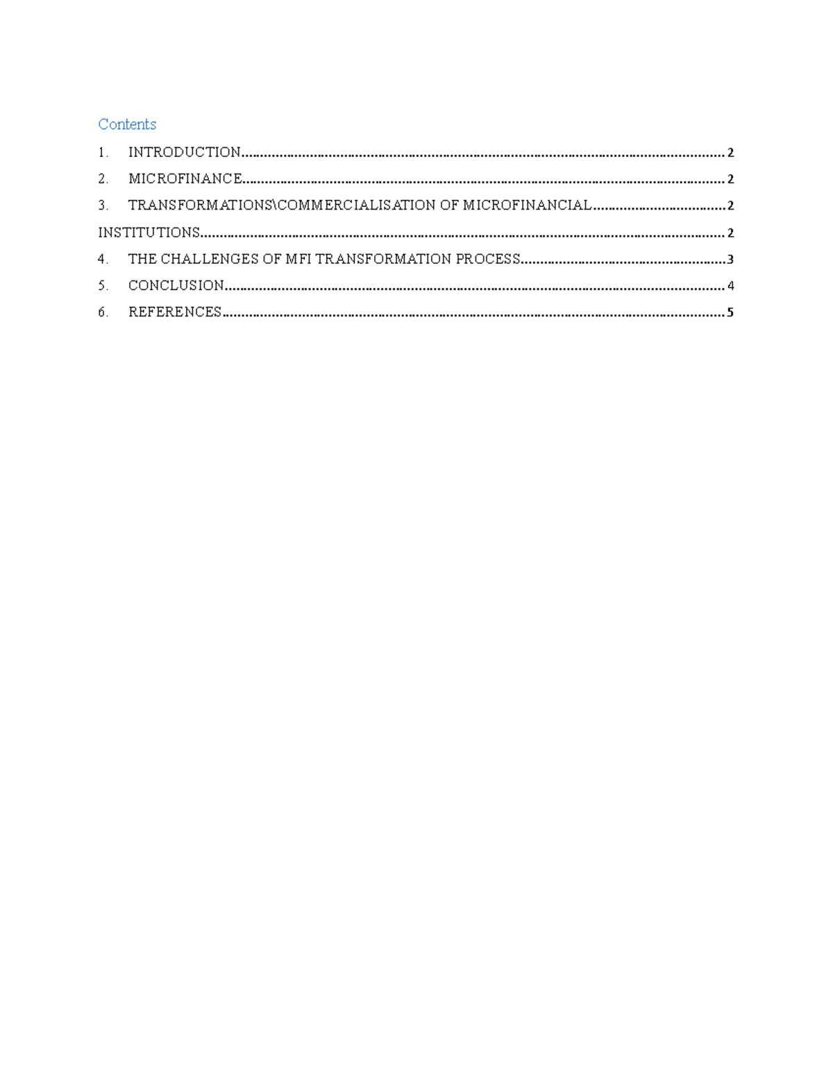 risk management individual assignment