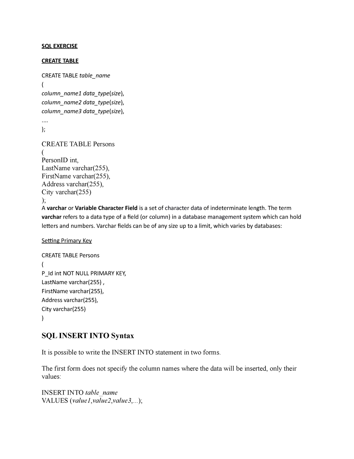 sql-create-table-sql-exercise-create-table-create-table-table-name