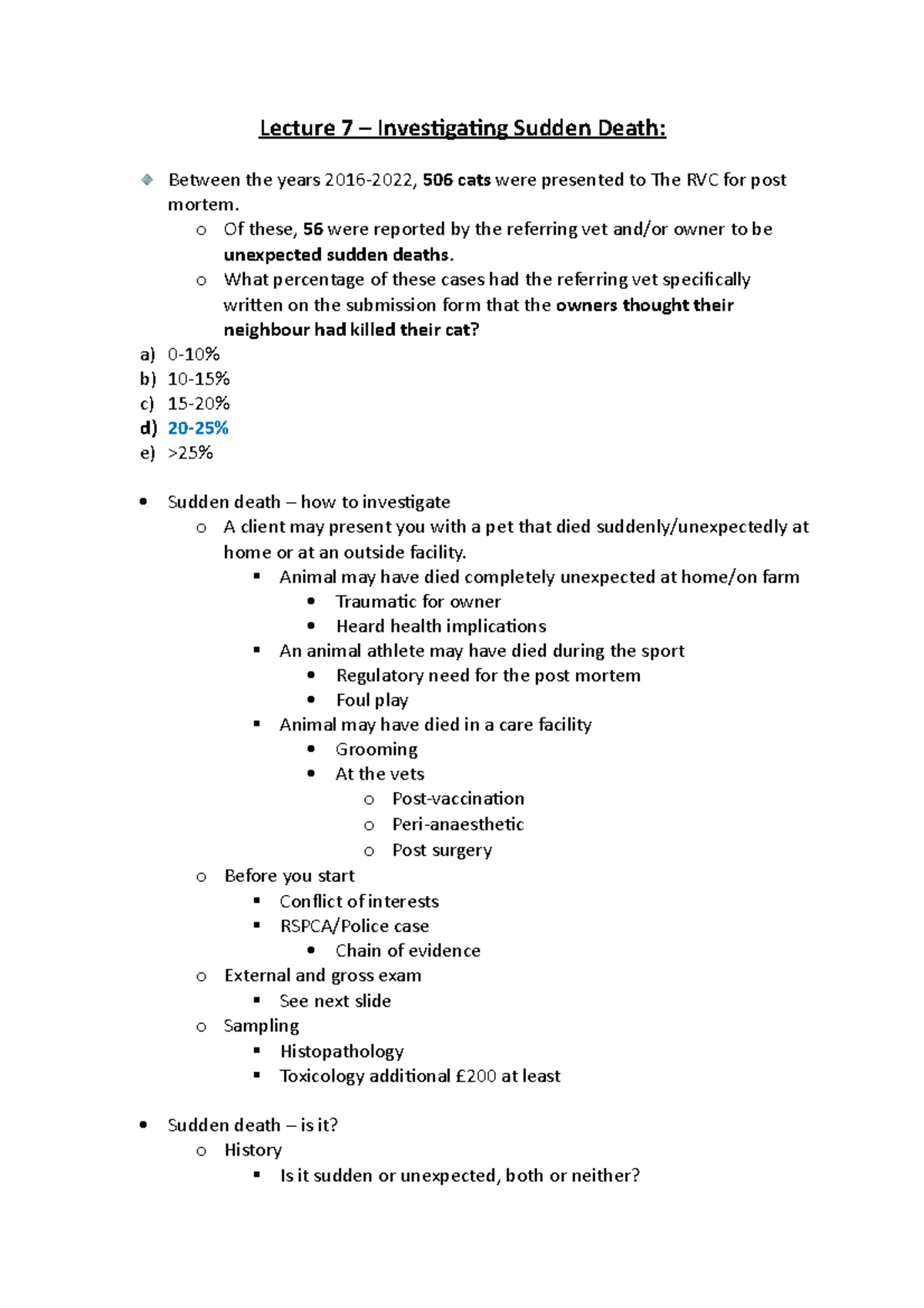 Sudden Death Following Exercise; A Case Series – XPHX