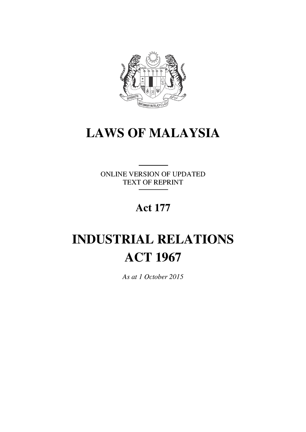 industrial-relations-act-1967-laws-of-malaysia-online-version-of