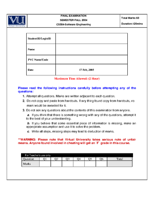 CS504 Finalterm Solved Papers MAGA File.. All Paperz Are In 1 File ...