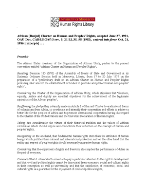 Human Rights Lecture NOTE UNIT 1 & 2 - HUMAN RIGHTS DRAFT MODULE By ...