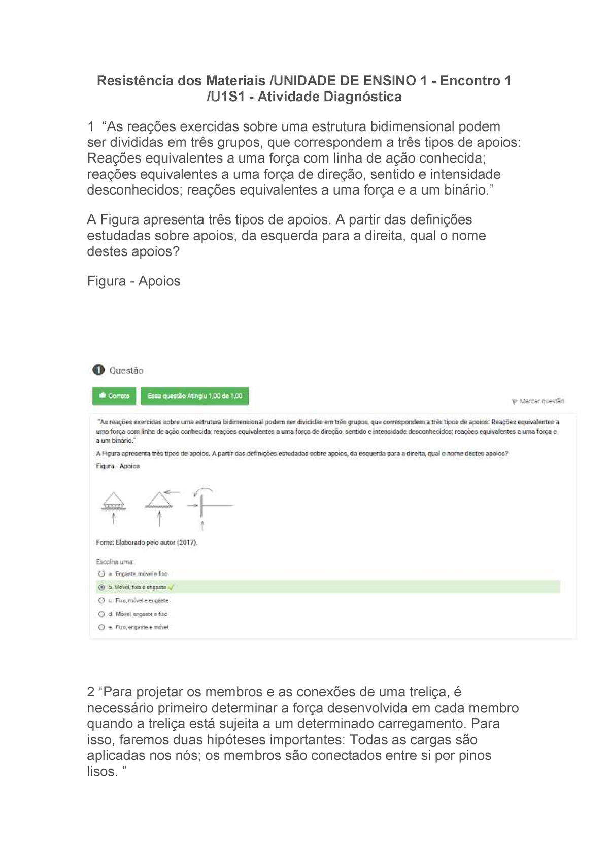 Exercicios Resistencia Dos Materiais - Resistência Dos Materiais ...