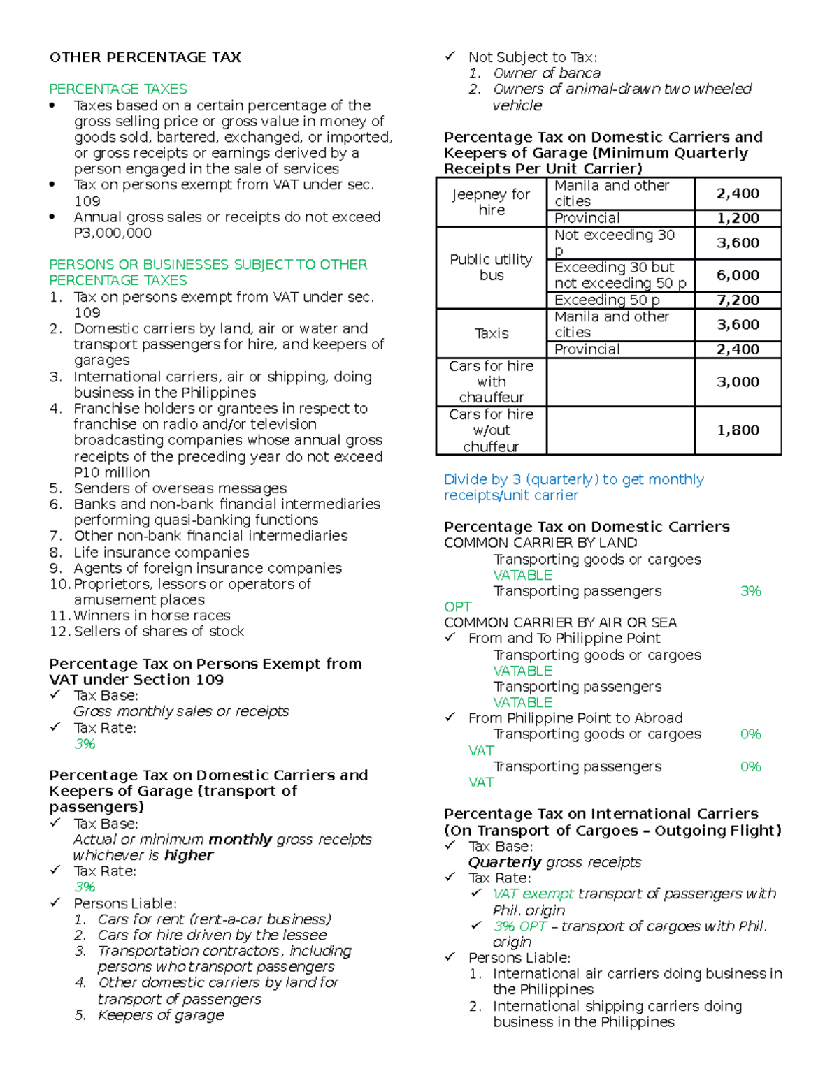 What Percentage Is The Emergency Tax Rate